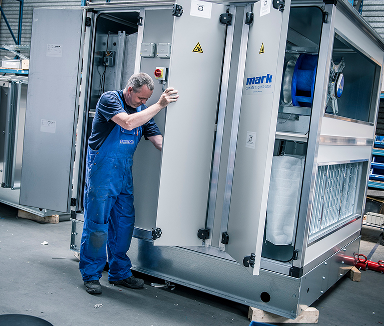 Vă interesează cum arată locația de producție a Mark Climate Technology?
